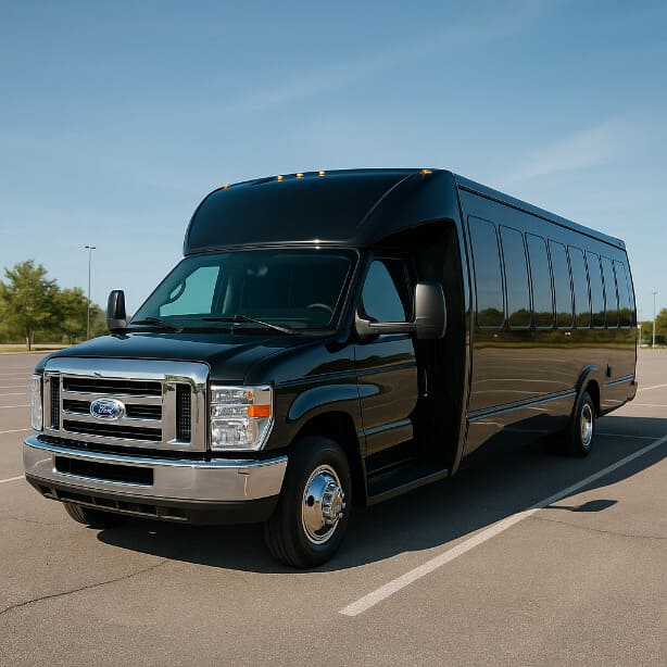 Charter Bus Rental Huntsville 18 Passenger Minibus